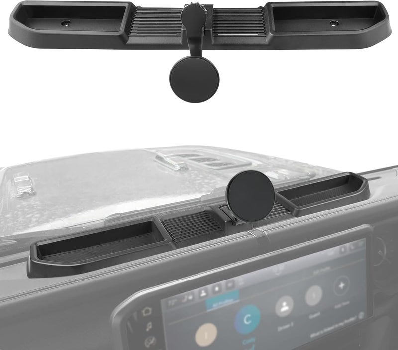 ZKJAYOE Magnetic Phone Mount for Jeep 2024 2025 Wrangler JL JLU & Gladiator JT - Dashboard Phone Holder with Magsafe for Jeep Wrangler & Gladiator Accessories (Not for 4XE) - Image 1